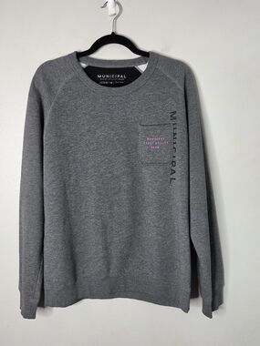 Municipal Sport Utility Gear Crewneck 1-Pocket Soft Sweatshirt